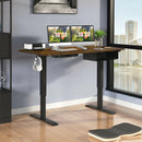 48-inch Electric Height Adjustable Standing Desk with Control Panel by LJGDeals