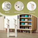 Electric Shoe and Boot Dryer with Timer Heat Blower-White by LJGDeals