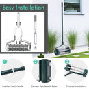 18 Inch Rolling Lawn Aerator with Anti-slip Handle and Tine Spikes by LJGDeals