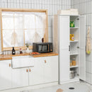 70 Inch Freestanding Storage Cabinet with 2 Doors and 5 Shelves by LJGDeals
