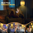 Standing Floor Lamp with Adjustable Head for Living Room and Bedroom by LJGDeals