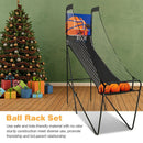 Foldable Single Shot Basketball Arcade Game with Electronic Scorer and Basketballs by LJGDeals