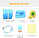 Inflatable Water Slide Bounce House with Water Cannon and 950W Blower by LJGDeals