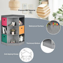 3-Tier Kids Storage Shelf Corner Cabinet with 3 Baskets by LJGDeals