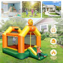 Kids Inflatable Bounce Jumping Castle House with Slide without Blower by LJGDeals