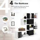5-Tier Bookshelf Corner Ladder Bookcase with Storage Rack by LJGDeals