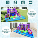 Inflatable Water Slide Castle without Blower by LJGDeals