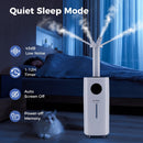 5.5Gal Humidifier with 360¬∞ Nozzles and Wheels for Large Room-White by LJGDeals
