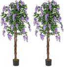 Artificial Wisteria Tree 5.5 FT with Nursery Pot Set of 2 by DirectDeals