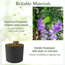 Artificial Wisteria Tree 5.5 FT with Nursery Pot Set of 2 by LJGDeals
