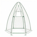 5.5 x 5.5 x 6 Feet Portable Mini Greenhouse with All-Weather PE Cover by LJGDeals