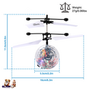 RC Flying Balls Electric Infrared Induction Drone Helicopter Ball LED Light Kids Flying Toy by GBruno Store