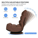 5-Position Folding Floor Gaming Chair by LJGDeals