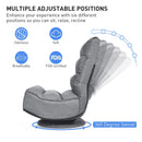 5-Position Folding Floor Gaming Chair by LJGDeals