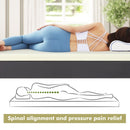 3-Inch Bed Mattress Topper Air Cotton for All Night’s Comfy Soft Mattress Pad