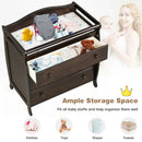 Baby Changing Table Infant Diaper with 3 Drawers and Safety Belt by LJGDeals