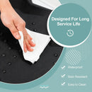 Portable Anti-Fatigue Standing Mat with Massage Points and Diverse Terrain-Black by LJGDeals