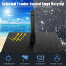 25 Inch Square Patio Umbrella Base 42 LBS Weighted by LJGDeals