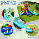 9-in-1 Inflatable Kids Water Slide Bounce House without Blower by LJGDeals