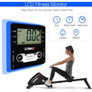 Foldable Magnetic Quiet Operated Fitness Rowing Machine with 10 Level Adjustable Resistance by LJGDeals