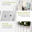 4-Tier Wall Leaning Ladder Shelf Stand by LJGDeals