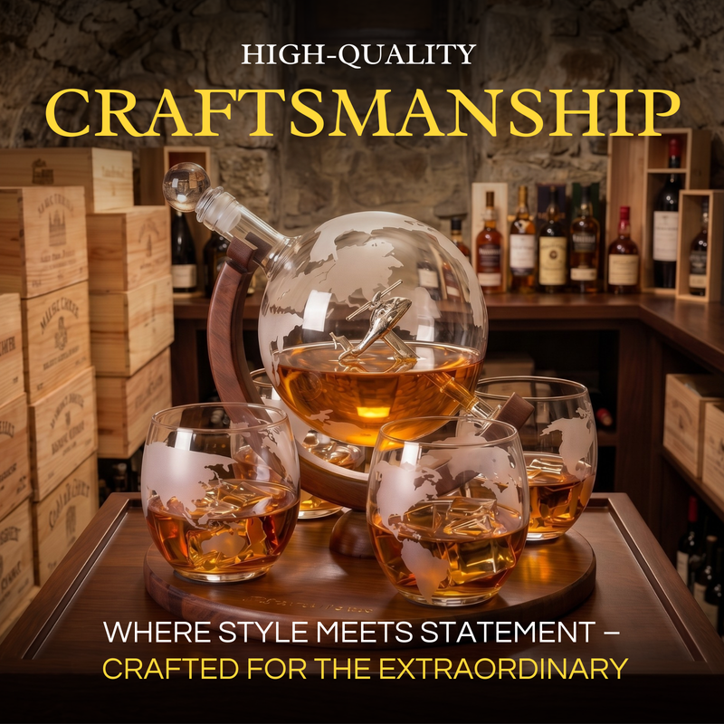 Helicopter Whiskey Decanter Gift Set, photo 5 of 8