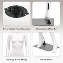 5.8 ft Full Body Female Mannequin Egghead Manikin with Metal Stand by LJGDeals