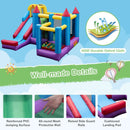 5-in-1 Inflatable Bounce Castle without Blower by LJGDeals