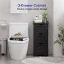 Bathroom Floor Freestanding Storage Organizer with 3 Drawers by LJGDeals
