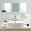 43 x 15 Inch Wall Mounted Frameless Full Length Mirror by LJGDeals