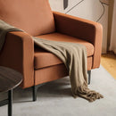 Modern Accent Armchair with Side Storage Pocket by LJGDeals