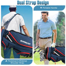 9.5 Inch Golf Cart Bag with 14 Way Dividers Top Organizer by LJGDeals