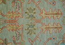 Elaine Custom Made Beige Traditional Design Hand Knotted Wool Rug