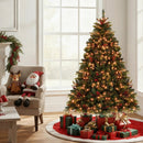 5/6/7/8 FT Artificial Christmas Tree with LED Lights and Remote APP Control by LJGDeals