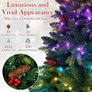 5/6/7/8 FT Artificial Christmas Tree with LED Lights and Remote APP Control by LJGDeals
