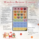 5/6/7/8 FT Artificial Christmas Tree with LED Lights and Remote APP Control by LJGDeals