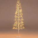 5/6/7 FT Lighted Birch Tree Pre-lit Twig Tree with 240/320/456 Warm White Light LED Lights by LJGDeals