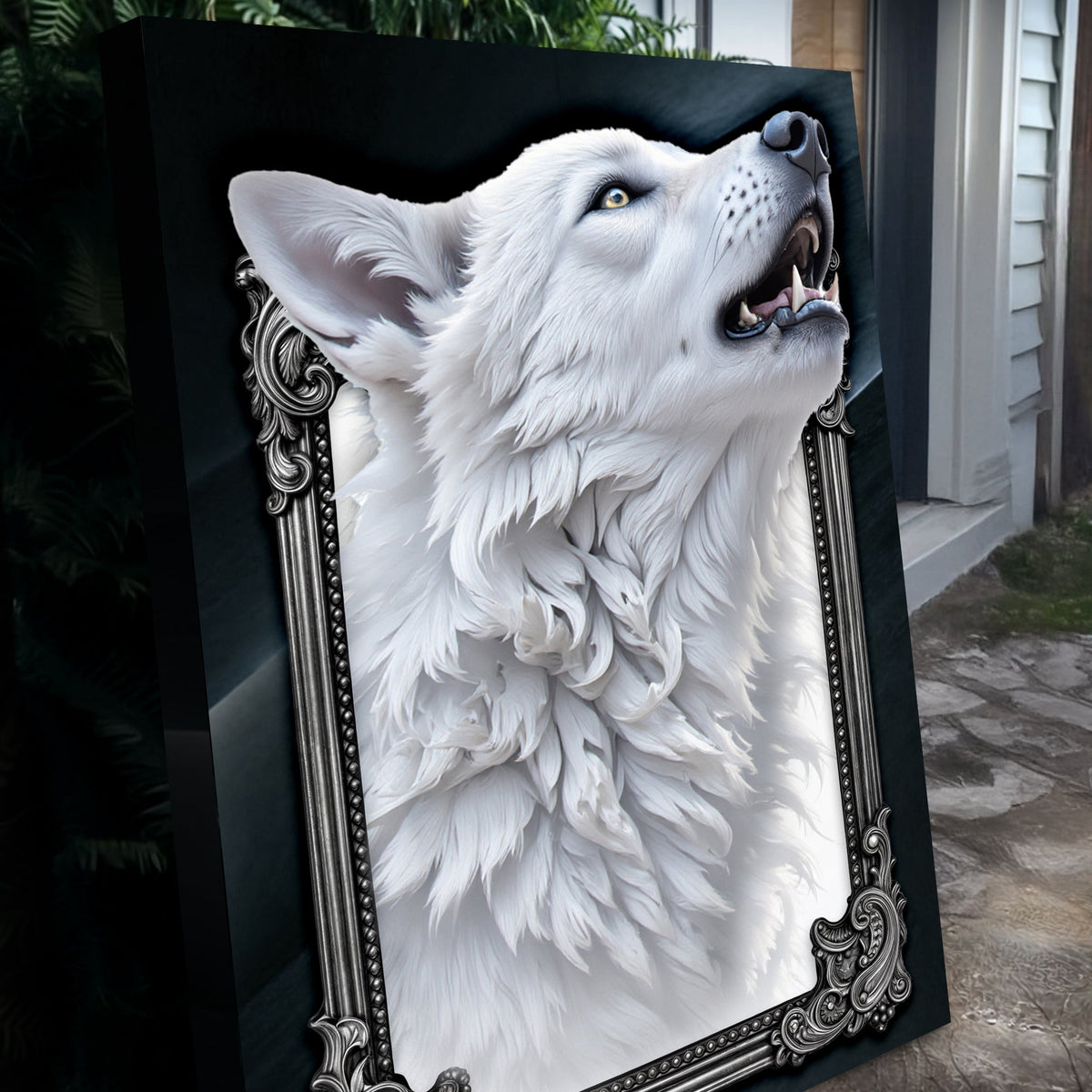 3D Wolf Wall Art III, photo 2 of 10