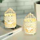 2 Pack Hanging Birdcage Tealight Lantern by JHY DESIGN