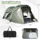 5-7 Person Inflatable Camping Tent with Screened Porch by LJGDeals