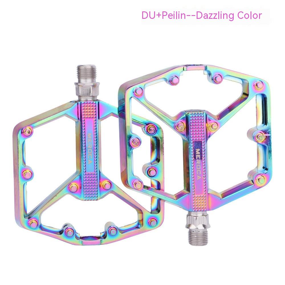 Bicycle Pedal Non-Slip  Bike Pedals Aluminum Alloy Flat Platform Applicable Waterproof Cycling Accessories Bike Pedals Road Bicycle Pedals Cleats Set Clipless Pedals Compatible With Road Bikes, photo 7 of 15