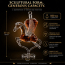 Pegasus Diamond Crystal Decanter - 12"