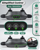 LX26 2 Head Deep Tissue Massager, Charcoal Black