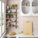 Rustic Corner Floating Shelves Set of 5 – Wall Mounted Wood Shelves by 2Dropme