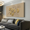 Golden Botanical Wall Art