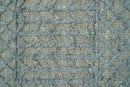 Contemporary Design Gray Hand Knotted Wool Area Rug