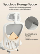 Ergonomic Mesh Office Chair – Multi Color High Back Chair with Lumbar Support by 2Dropme