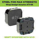 HIDEit ATV4K | 1st + 2nd Gen Apple TV 4K Wall Mount by HIDEit Mounts