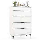 5-Drawer Dresser with Interlock System for Bedroom Living Room by LJGDeals