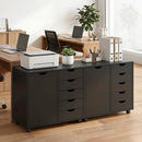 5-Drawer Mobile Storage Cabinet with Adjustable Shelf by LJGDeals